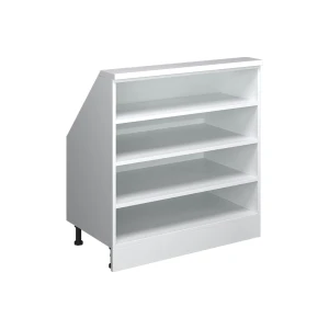 Skab til skrå væg Rion Hvid 80 x 81.6 cm med 4 rum Vicco