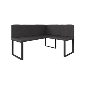 Spisestue-hjørnebænk Ravon Antracit 120 x 150 cm Vicco
