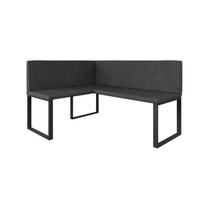Spisestue-hjørnebænk Ravon Antracit 120 x 150 cm Vicco