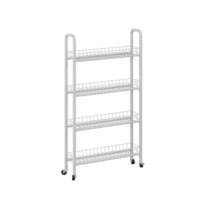 Mobil piedestal Rolivo Hvid 58 x 15 cm med 4 rum Vicco