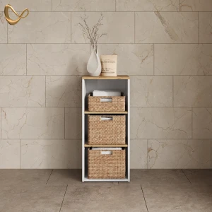 Midischrank Paolina Weiß/Artisan 40.2 x 88.2 cm livinity®
