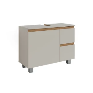 Underskab til badeværelse J-Shape Kashmir/Håndværksmateriale 80 x 60.8 cm med 2 skuffer Vicco
