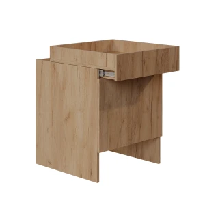 Robotstofzuigerkast Dustin Krachtige eik goud 50 x 67.5 cm met 1 deur Vicco
