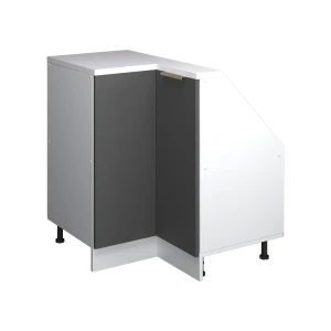 Skab til skrå væg Hjørneskab Rion Antracit-guld 75.6 x 81.6 cm med 1 dør Vicco