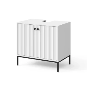 Vaskeskab Eliza Hvid korrugering 70 x 63 cm Vicco