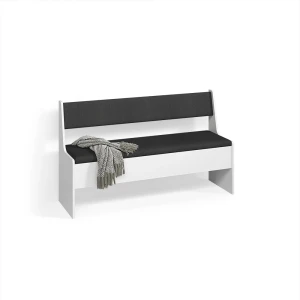 Esszimmer-Bank Tiberio Weiß 41.5 x 136.6 cm livinity®