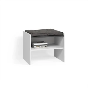 Esszimmerbank Tiberio Weiß 53.5 x 41.1 cm livinity®