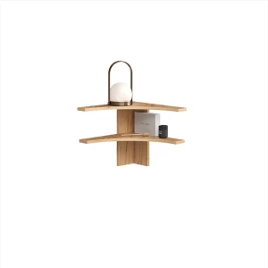 Eckregal Tiberio Sandeiche 43.5 x 37 cm livinity®