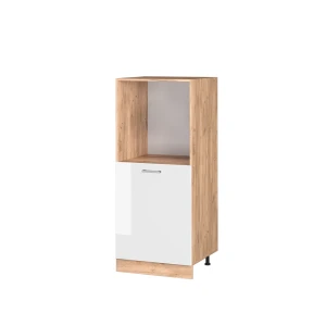 Komfurindbygningsskab R-Line Hvid højglans 60 cm Vicco
