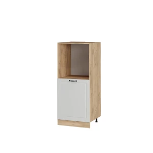 Komfurindbygningsskab R-Line Hvid landhus 60 cm Vicco