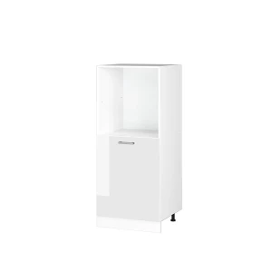 Komfurindbygningsskab R-Line Hvid højglans 60 cm Vicco