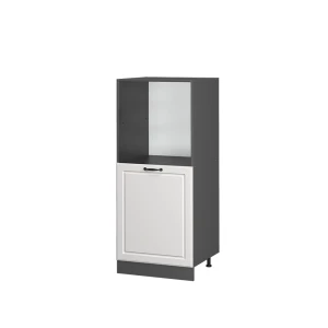 Komfurindbygningsskab R-Line Hvid landhus 60 cm Vicco