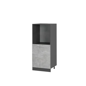 Komfurindbygningsskab R-Line Beton 60 cm Vicco