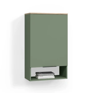 Hängeschrank  Piave Grün 60 x 100 cm mit Tür livinity®