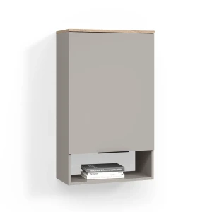 Hängeschrank  Piave Greige 60 x 100 cm mit Tür livinity®
