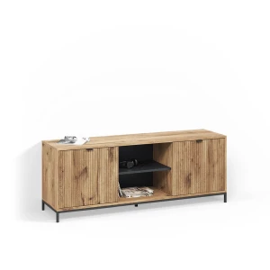 Lowboard Aterno Viking Oak 150 x 60 cm mit 2 Türen livinity®