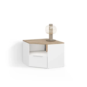Lowboard Piave Weiß/Sonoma 68 x 50 cm livinity®