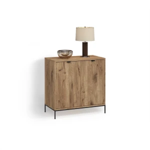 Kommode  Aterno Viking Oak mit 2 Türen livinity®