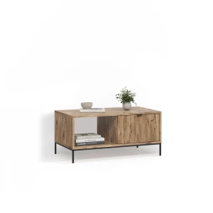 Couchtisch Aterno Viking Oak mit einer Schublade livinity®