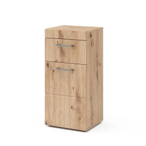 Midt skab Luna Wotan af eg 37 x 79 cm Vicco