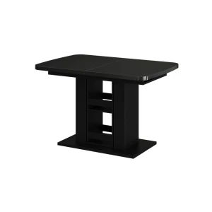 Spisebord Fenaro Sort 120-160 x 80 cm Vicco
