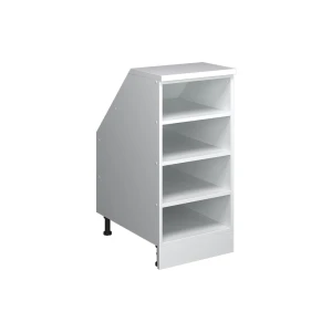 Skråt tagskab Rion Hvid 40 x 81.8 cm med 4 rum, skabskorpus 60 cm dybde Vicco