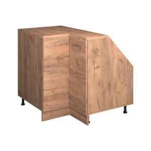 Skab til skrå væg Hjørneskab Rion Gold power oak 75.6 x 81.6 cm med 1 dør, skabskorpus 60 cm dybde Vicco