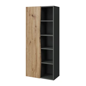 Badeværelsesskab Willow Håndværker 56 x 130 cm med 5 åbne rum Vicco