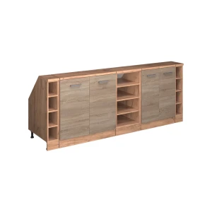 Set di mobili sottotetto Rion Sonoma 210 cm Set di 5 carcasse armadio profondità 60 cm Vicco