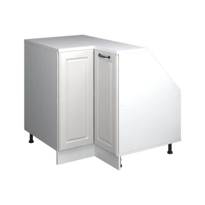 Skab til skrå væg Hjørneskab Rion Hvid landhus 75.6 x 81.6 cm med 1 dør, skabskorpus 60 cm dybde Vicco