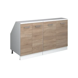 Zestaw szafek na dach skośny Rion Sonoma 140 cm Zestaw 2 korpusów szafy głębokość 60 cm Vicco
