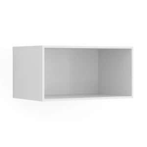 Garderobeplade Elmo Hvid 80 x 40 cm Vicco