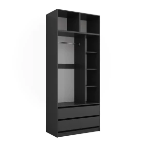 Tøjskab Elmo Antracit 50 x 40 cm Vicco
