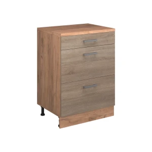 Skab til loft Rion Sonoma 60 x 81.6 cm uden hældning med 3 skuffer Vicco