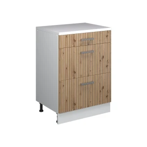 Skab til loft Rion Håndværker egetræ 60 x 81.6 cm uden hældning med 3 skuffer Vicco