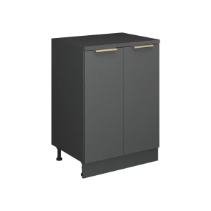 Skab til loft Rion Antracit-guld 60 x 81.6 cm uden hældning med 2 låger Vicco