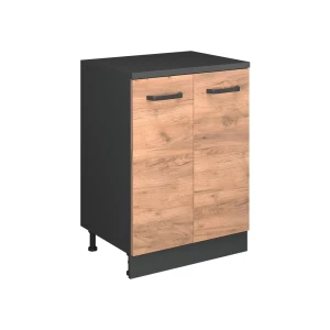 Skab til loft Rion Gold power oak 60 x 81.6 cm uden hældning med 2 låger Vicco