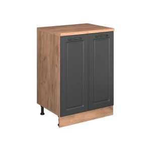 Skab til loft Rion Antracit landhus 60 x 81.6 cm uden hældning med 2 låger Vicco