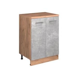 Skab til loft Rion Beton 60 x 81.6 cm uden hældning med 2 låger Vicco
