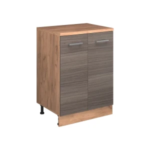 Skab til loft Rion Ædel grå 60 x 81.6 cm uden hældning med 2 låger Vicco