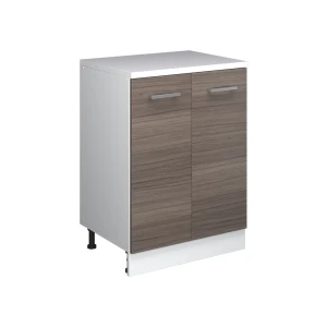 Skab til loft Rion Ædel grå 60 x 81.6 cm uden hældning med 2 låger Vicco