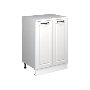 Udvidelsesskab Rion Hvid landhus/Hvid 60 x 46 cm uden hældning med 2 låger Vicco