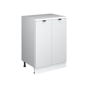 Skab til loft Rion Hvid korrugering 60 x 81.6 cm uden hældning med 2 låger Vicco