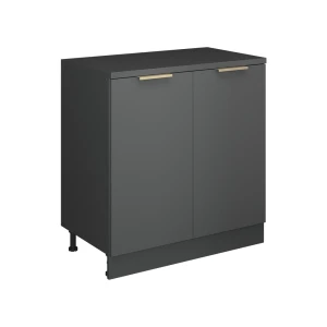 Szafka rozszerzająca Rion Antracyt złoto/Antracyt 80 x 46 cm bez skosu z 2 drzwiami Vicco