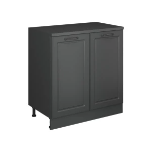 Skab til loft Rion Antracit landhus 80 x 81.6 cm uden hældning med 2 låger Vicco