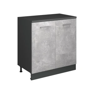 Skab til loft Rion Beton 80 x 81.6 cm uden hældning med 2 låger Vicco