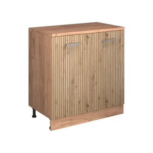 Skab til loft Rion Håndværker egetræ 80 x 81.6 cm uden hældning med 2 låger Vicco
