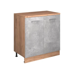 Skab til loft Rion Beton 80 x 81.6 cm uden hældning med 2 låger Vicco