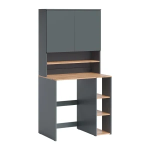 vaskemaskineskab Viktor Antracit/Gold power oak 93.6 x 88.2 cm 2 dele med hylde Vicco