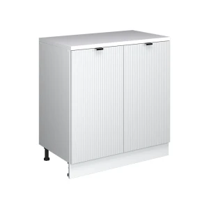 Skab til loft Rion Hvid korrugering 80 x 81.6 cm uden hældning med 2 låger Vicco